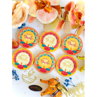 Edible Print Diwali Cookies ( per piece ) 